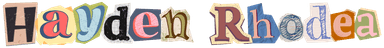 Hayden Rhodea